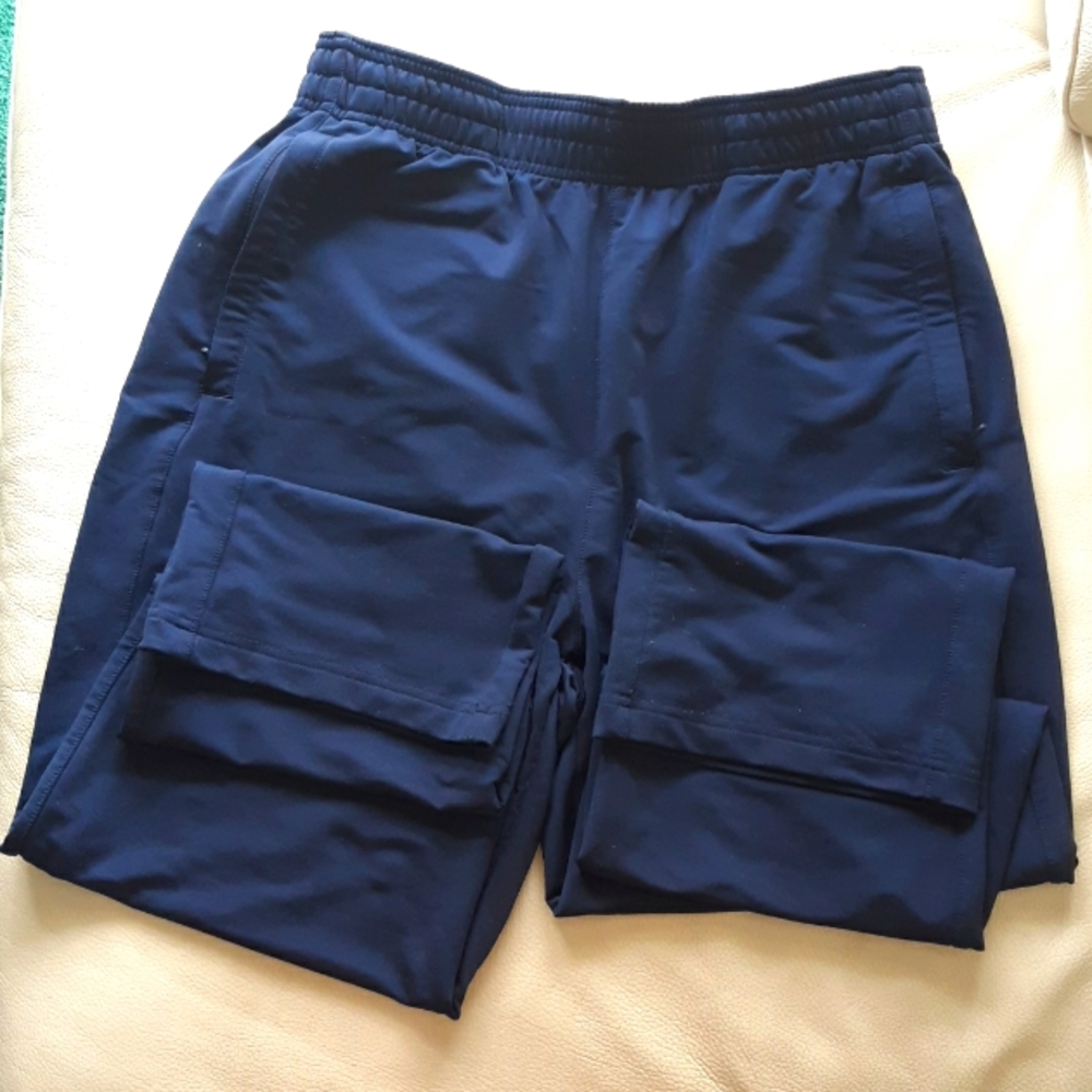 VGUC Fila blue track pants with zipper pockets